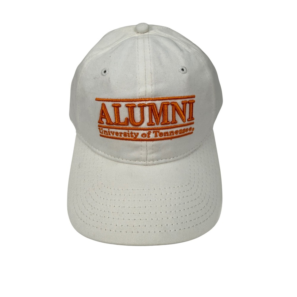 The Game 2014 University of Tennessee Alumni Hat White Orange Strapback Cap NWT